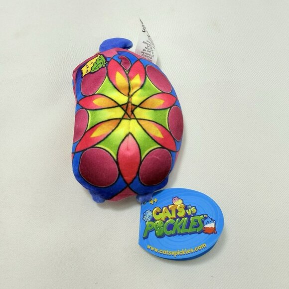 Cats Pickles Bean Bag Plush Toy Cat-edral 253 Gold Wave Squishy Weighted Purple - Picture 3 of 8